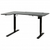 Eckschreibtisch höhenverstellbar Schreibtisch L Form, L-förmiger Schreibtisch deskTOP-25W