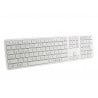 Drahtlose russische Tastatur, Russisches Keyboard, kabellos, Bluetooth, HDWR typerCLAW-BC140WR