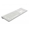 Drahtlose russische Tastatur, Russisches Keyboard, kabellos, Bluetooth, HDWR typerCLAW-BC140WR