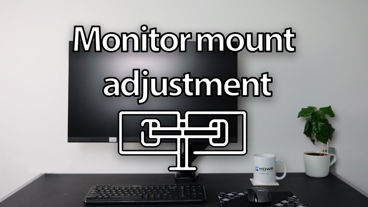 Monitorhalterung richtig einstellen – kurze Anleitung